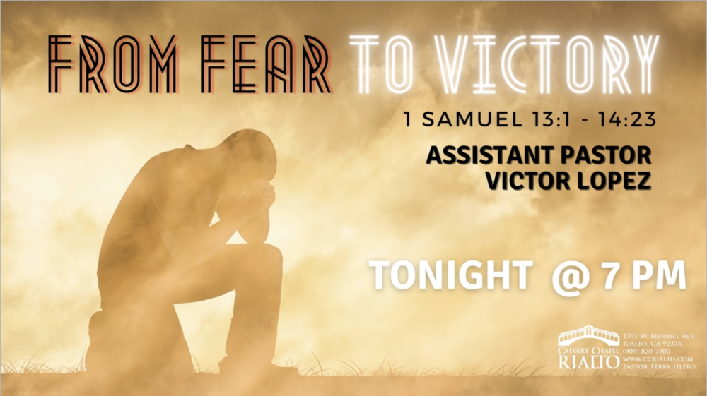 From Fear To Victory Image